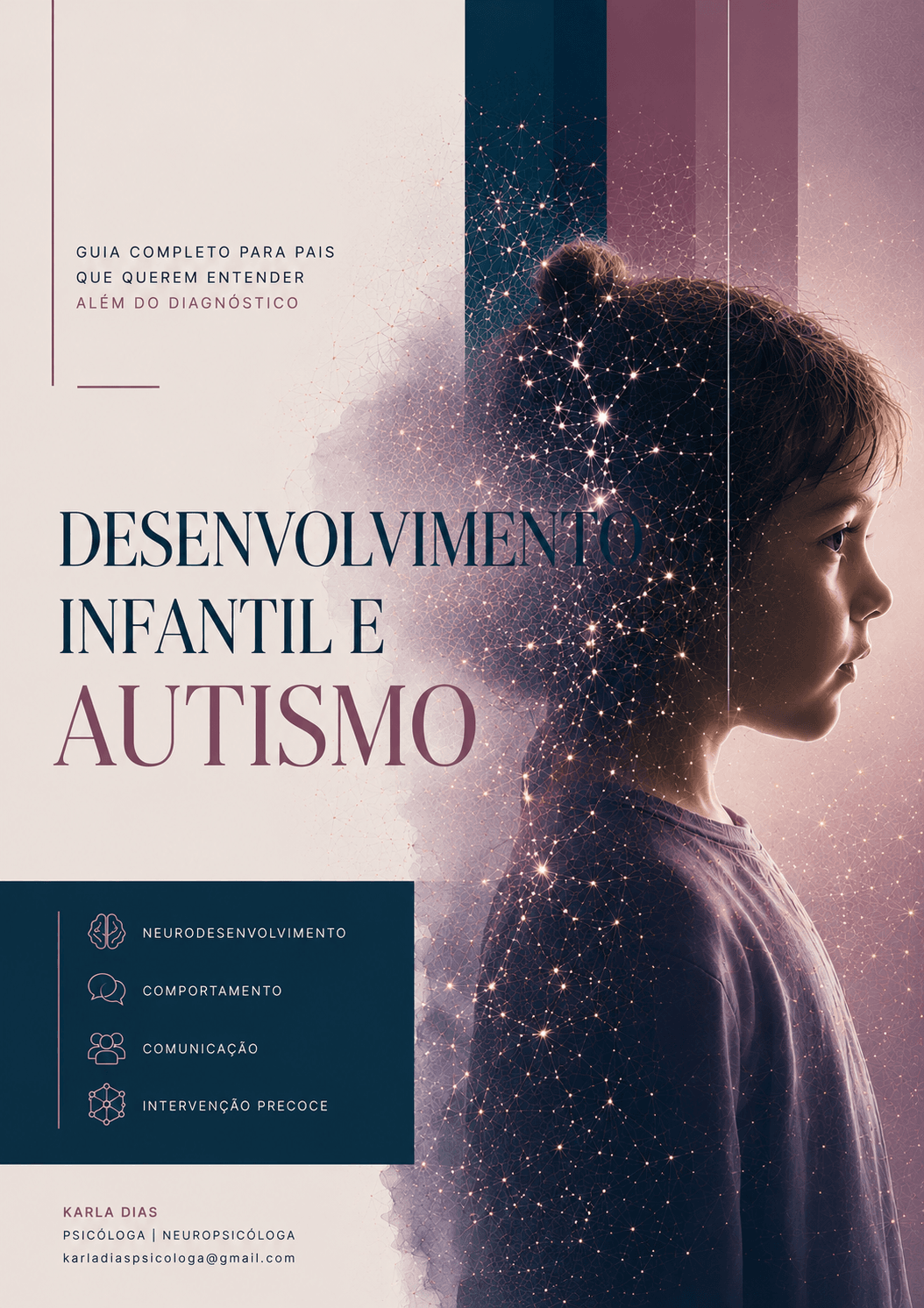 Capa do infobook Desenvolvimento Infantil e Autismo